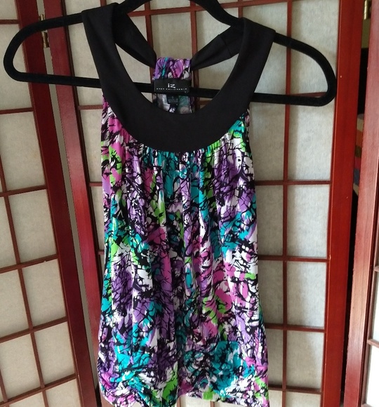 LAST CHANCE💐 IZ Byer California T-Back Blouse 🌺 - Picture 2 of 8